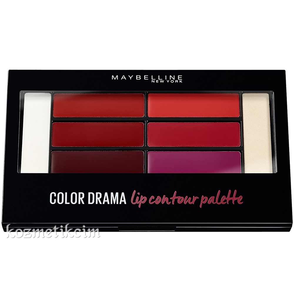 Maybelline Color Drama Lip Contour Palette Crimson Vixen
