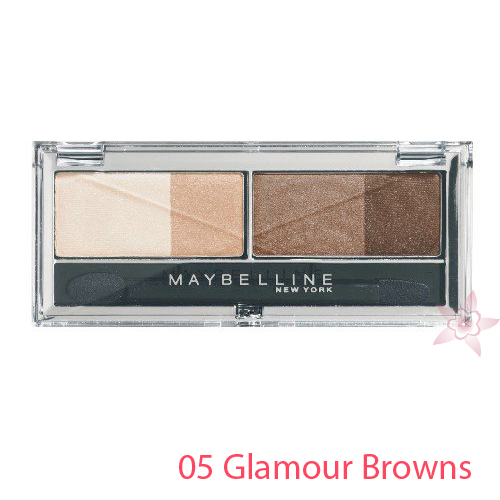Maybelline Eye Studio Quad Eyeshadow  05 Glamour Browns