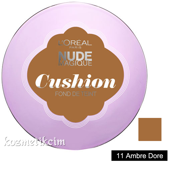 L Or Al Paris Nude Magique Cushion Likit S Nger Fond Ten Ambre Dore